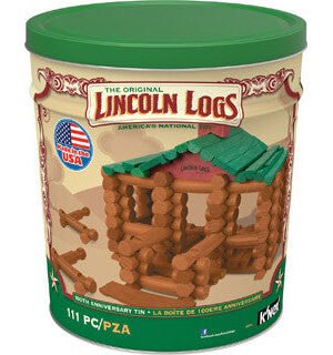 Lincoln Logs: 100th Anniversary Tin